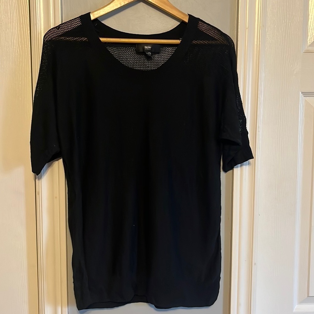 Plus Everyday mesh detail top
